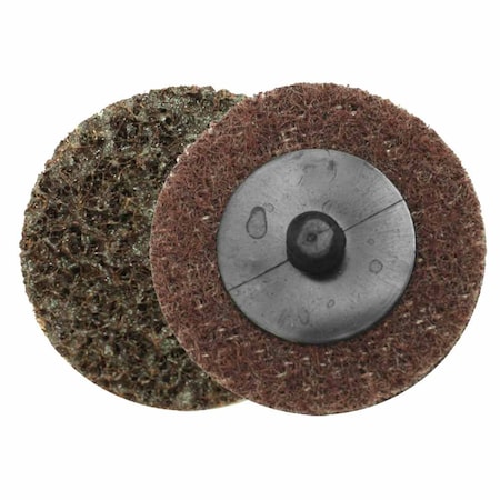 Superior Pads And Abrasives 2 Inch ROLL-ON/ROLL-OFF Style Surface Conditioning Sanding Disc (Maroon / Medium) SD2M